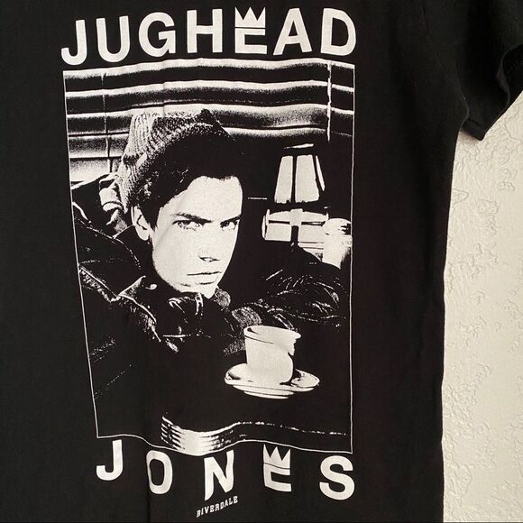 Jughead Jones Riverdale Graphic Black Tee Sz M - Picture 3 of 6